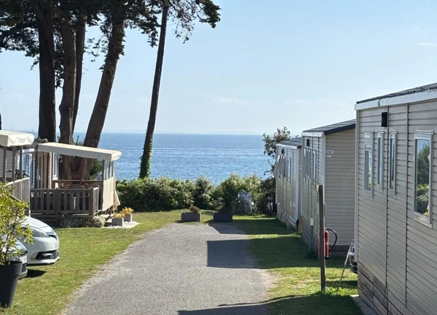 Campingplatz Camping Quiberon - Mobilhomes Bord De Mer, Conguel